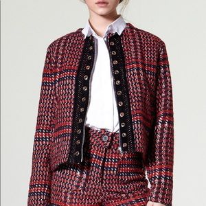 Cona Red Tweed Jacket for Storets